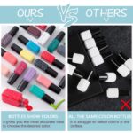 Lavender Violets UV-Gel-Nagellack 21 PCS mit Base und Matte-Glänzende Top Coat Geschenk-Set Soak Off LED Nägel Maniküre Kit Feiertag Partei 986 – Bild 4