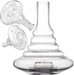 DILAW Onyx Shisha Bowl Glas Ersatzglas Masse Medium Höhe ca. 19,5cm Bowl ohne Gewinde