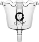 DILAW® Shisha Ice Catcher vorkühler, 18.8er Schliff, Glas, Hookah, Kombinierbar mit Allen Shisha Modelle mit 18.8er Schliff, FarbeGlas – Bild 2