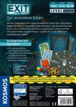 Kosmos- EXIT - Das Spiel - Der versunkene Schatz, Level Einsteiger, Escape Room Spiel – Bild 2