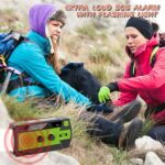 YIKANWEN Solar Radio,AM/FM Kurbelradio Tragbar USB Notfallradio mit 4000mAh Wiederaufladbare Batterie, Led Taschenlampe, SOS Alarm und Handkurbel Dynamo für Camping, Reisen – Bild 7