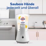 Sagrotan No-Touch Automatischer Seifenspender Weiss – Inkl. Sagrotan Nachfüller Lotusblüte und Kamille – Bild 4