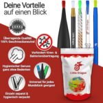 Little Dragon® Shisha Mundstück Hygiene, 100 Pack, Perfekte Passform für jedes Shisha Mundstück, Hochwertig verarbeitet + einzeln Hygienisch verpackt, Hygiene Mundstücke Shisha, Shisha Zubehör – Bild 2
