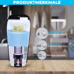 Automatischer Desinfektionsmittelspender mit Sensor. Berührungsloser Desinfektionsmittelspender mit einem 1000 ml Nachfüllbehälter – Bild 4