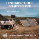 Jackery Explorer 240, 240Wh Tragbare Powerstation Mobiler Stromspeicher mit Reinen Sinuswellen 230V/200W Steckdose + USB, Mobile Stromversorgung für Outdoors, Unterwegs, Reise,und Camping – Bild 4