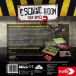 Noris Escape Room 2 (Grundspiel) Familien und Gesellschaftsspiel für Erwachsene, inkl. 4 Fällen und Chrono Decoder, ab 16 Jahren – Bild 2