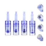 25 Stück Derma Stift A6 Nadeln Mikronadeln für Elektrische Derma Stift Ultima A6, Micro Nadel Inklusive 6PCS 12Pin + 6PCS 36Pin + 6PCS 42Pin + 7PCS Nano Round für Derma pen Ultima A6 Stift