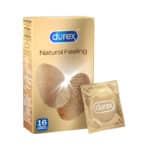 Durex Natural Feeling Kondome - Latexfreies Kondom, für ein natürliches Haut an Haut Gefühl