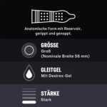 Durex Intense Orgasmic Kondome, Mit Noppen, Rippen & Stimulationsgel, 1 x 24 Stück – Bild 2