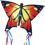 CIM Leichtwind Schmetterling Drachen - Butterfly - Einleiner für Kinder ab 3 Jahren - inkl. Drachenschnur