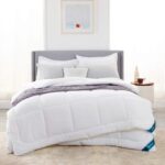 Bedsure Bettdecke 250x205 2er Set - Bettdecke 4 Jahreszeiten bestehend aus Ganzjahresdecke 250x205 300gsm & Sommerdecke 250x205cm 150gsm, 2 zusammengeknöpften Steppdecken für Winter Sommer – Bild 7
