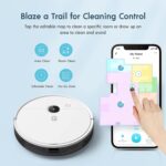 yeedi vac hybrid Saugroboter mit Wischfunktion, Visual-Navigation, 2500 Pa Saugleistung, Raumkarte, Teppicherkennung, virtuelle Grenzen, kompatibel mit Absaugstation (separat zu kaufen) – Bild 5