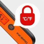 Inkbird Fleischthermometer, USB Wiederaufladbar Digital Fleischthermometer IHT-1P, IPX5 Wasserfest Kochthermometer Küchenthermometer, Grillthermometer für Braten, BBQ, Baby-Ernährung (Orange) – Bild 8