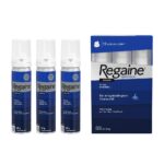 REGAINE Männer Schaum 3-Monatspackung mit 50 mg/g Minoxidil, stoppt erblich bedingten Haarausfall bei Männern und regt das Haarwachstum an, 3 x 60 g