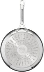Tefal Jamie Oliver Cook´s Direct On Bratpfanne E30404 | 24 cm | Induktionsgeeignet | Spülmaschinenfest | Langlebige Antihaft-Beschichtung | Thermo-Signal-Technologie | Edelstahl – Bild 3