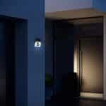 Steinel LED Solar Leuchte XSolar LH-N edelstahl, Dämmerungsschalter, 1100 mAh LiFe-Akku, inkl. beleuchtete Hausnummer, 22,7 x 24,2 x 5,1 cm [Energieklasse A+] – Bild 2