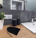 Allmay Bart Schürze für Bartgestaltung- Sammel Tuch für Haare-Bart Lätzchen für Geschenk der Männer Bartlatz für Rasur – Bild 7