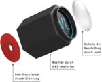 King Kong State Ventilkappen, beschriftete Auto-Ventilkappen mit Dichtung, rostfreies ABS-Material – Bild 7