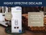 De'Longhi Original EcoDecalk DLSC500 - Entkalker für Kaffeemaschinen &Kaffeevollautomaten, Universal Kalklöser für 5 Entkalkungsvorgänge, enthält natürliche Rohstoffe Biologischen Ursprungs – Bild 4