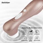 Satisfyer Pro 2 – Leiser Druckwellenvibrator für intensive Klitoris-Stimulation – Bild 3
