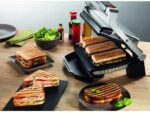 Tefal OptiGrill+ GC712D | intelligenter Kontaktgrill | 6 Grillprogramme | passt Temperatur + Grillzyklus ans Grillgut an | antihaftbeschichtete Platten – Bild 5