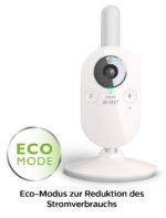 Philips Avent Babyphone mit Kamera SCD843/26 - 3,5 Zoll Farbdisplay, Tag und Nachtsicht, Scroll- und Zoomfunktion, 10h Betriebszeit, hohe Reichweite, Eco-Mode, Mit FHSS-Technologie – Bild 5