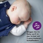 Philips Avent Audio Babyphone SCD733/26 - DECT-Technologie, Eco-Mode, Sternenhimmel, Gegensprechfunktion, Schlaf- und Nachtlieder, Tag und Nachtsicht, 18 Std. Laufzeit, Maximale Reichweite – Bild 9