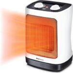 Pro Breeze 2000W Mini Keramik Heizlüfter mit automatischer Oszillation, zwei Leistungsstufen, energiesparender Betrieb für Wohnzimmer, Büro, Terasse – Bild 8