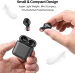 TOZO T6 Bluetooth Kopfhörer Kabellos In Ear Ohrhörer Sport Touch Control Wireless Bluetooth Headset mit kabellosem Ladecase Mikrofon Premium Sound Bass – Bild 2