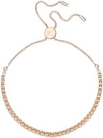 Swarovski Subtle Armband, Weiss, Roségold-Legierungsschicht – Bild 2