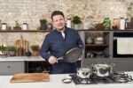 Tefal Jamie Oliver Cook´s Direct On Bratpfanne E30404 | 24 cm | Induktionsgeeignet | Spülmaschinenfest | Langlebige Antihaft-Beschichtung | Thermo-Signal-Technologie | Edelstahl – Bild 6