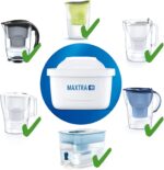 Packung mit MAXTRA+ Wasserfilterkartuschen – Universelle Kartuschen zur Reduzierung von Kalk, Chlor und geschmacksbeeinträchtigenden Stoffen im Leitungswasser – Bild 7