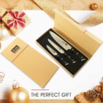 SHAN ZU Allzweckmesser Deutscher Edelstahl Extra Scharfe Set – Bild 7