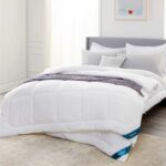 Bedsure Bettdecke 250x205 2er Set - Bettdecke 4 Jahreszeiten bestehend aus Ganzjahresdecke 250x205 300gsm & Sommerdecke 250x205cm 150gsm, 2 zusammengeknöpften Steppdecken für Winter Sommer – Bild 8