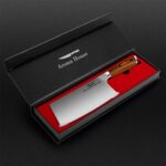 Küchenmesser Chinesisches Kochmesser, Edelstahl, Restaurant, Geschenk box – Bild 6