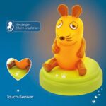 ANSMANN LED Kinder Nachtlicht Maus - Süsse Baby & Kind Einschlafhilfe mit Touch Sensor - Kinderlampe ideal als Babylicht Kinderlicht Nachtlampe Nachttischlampe Stilllicht im Kinderzimmer – Bild 3