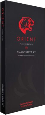ORIENT Messer Set - Kochmesser Allzweckmesser Sagemesser - Deutsch Thyssenkrupp Edelstahl Carbon Series – Bild 9
