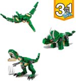 LEGO 31058 Creator Dinosaurier Spielzeug, 3in1 Modell mit T-Rex, Triceratops und Pterodactylus Figuren, Bausteine Set für Kinder ab 7 Jahren – Bild 5