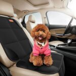 Smart eLf Kindersitzunterlage,2 Stück sitzschoner auto kindersitz Isofix Geeignet, mit dickster Polsterung und rutschfesten Netztaschen für Baby und Haustier – Bild 5