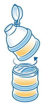NUK Milchpulver-Portionierer, BPA-frei, 3 Stück – Bild 6