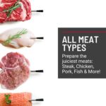 MEATER Plus | Das ultimative kabellose smarte Fleischthermometer mit 50m Reichweite | Für Ofen, Grill, Pfanne und Rotisserie | Perfekter Fleischgenuss via App – Bild 7