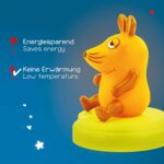 ANSMANN LED Kinder Nachtlicht Maus - Süsse Baby & Kind Einschlafhilfe mit Touch Sensor - Kinderlampe ideal als Babylicht Kinderlicht Nachtlampe Nachttischlampe Stilllicht im Kinderzimmer – Bild 2