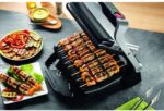 Tefal OptiGrill+ GC712D | intelligenter Kontaktgrill | 6 Grillprogramme | passt Temperatur + Grillzyklus ans Grillgut an | antihaftbeschichtete Platten – Bild 4