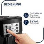De'Longhi Magnifica S ECAM 22.110.B, Kaffeevollautomat mit Milchaufschäumdüse, Direktwahltasten für Espresso und Kaffee, 2-Tassen-Funktion, 1,8 Liter Wassertank – Bild 4
