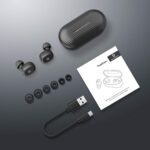 SoundPEATS TrueFree+ Bluetooth Kopfhörer, In-Ear-Stereo Ohrhörer, Eingebautes Mikrofon mit Binauralen Anrufen, Automatische Kopplung in Einem Schritt, Gesamtspielzeit 35 Stunden, Geräuschisolierung – Bild 7