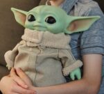 Star Wars „The Child“ Plüschfigur, ca. 28 cm, Kuschelfigur Yoda The Mandalorian – Bild 4