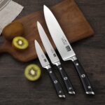 WOLFGANGS Kochmesser Set 3tlg. – Chefmesser, Schneidemesser & Brotmesser –scharfes Küchenmesser &-sets mit rostfreier Edelstahlklinge – Premium Küchenmesser scharf – Bild 4
