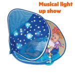 Bright Starts, Disney Baby, Findet Nemo Spieldecke mit Spielbogen, Lichtern und mehr als 20 Minuten Melodien, einer Dorie Fingerpuppe und vielem mehr – Bild 6