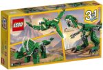 LEGO 31058 Creator Dinosaurier Spielzeug, 3in1 Modell mit T-Rex, Triceratops und Pterodactylus Figuren, Bausteine Set für Kinder ab 7 Jahren – Bild 7