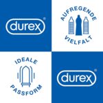 Durex Surprise Me Kondome - Kondom-Mix Pack für aufregende Vielfalt in stylischer Box – Bild 4